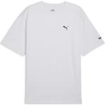 Silberne Puma T-Shirts für Herren Größe XL 