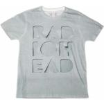 Radiohead 'Note Pad Cut-Out' (Grau) T-Shirt - NEU & OFFIZIELL