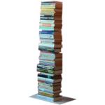 Radius - Booksbaum Bücherregal 1-reihig - weiß, Metall - 15x90x12 cm (734b) (706) 90,5 cm
