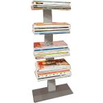 Reduzierte Silberne Radius Design Booksbaum Standregale & Hochregale aus Stahl Breite 0-50cm, Höhe 0-50cm, Tiefe 0-50cm 