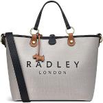 Graue Radley Lederhandtaschen aus Leder gepolstert für Damen medium 
