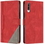 Rote Elegante Samsung Galaxy A70 Hüllen Art: Flip Cases mit Bildern klappbar 