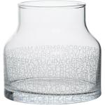 Weiße 14 cm Räder Wohnzubehör Vasen & Blumenvasen 14 cm aus Glas mundgeblasen 