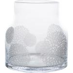 18 cm Räder Wohnzubehör Vasen & Blumenvasen 18 cm mit Kaktus-Motiv aus Glas mundgeblasen 