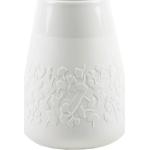 Weiße Blumenmuster Vasen & Blumenvasen aus Porzellan 