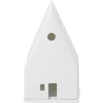 Weiße 13 cm Räder Wohnzubehör Teelichthalter aus Porzellan 