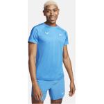 Rafa Challenger Nike Dri-FIT Kurzarm-Tennisoberteil für Herren - Blau