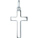 Rafaela Donata Kettenanhänger »Kreuz silber«, aus Sterling Silber, silberfarben