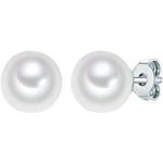 Silberne Elegante Rafaela Donata Damenohrstecker mit Echte Perle 