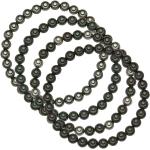 Reduzierte Bunte Unifarbene Rafaela Donata Edelstein Armbänder mit Echte Perle für Damen 4-teilig 