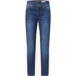 Blaue Raffaello Rossi Slim Fit Jeans aus Baumwolle für Damen Größe S 