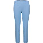 Blaue Raffaello Rossi Freizeithosen ohne Verschluss aus Baumwollmischung für Damen Größe XS 