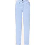 Blaue Raffaello Rossi Slim Fit Jeans aus Baumwolle für Damen Größe L 