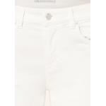 Weiße Raffaello Rossi Skinny Jeans aus Baumwolle für Damen Größe M 