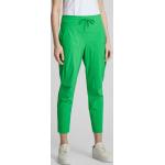 Grüne Unifarbene Raffaello Rossi Gira Stoffhosen aus Polyamid für Damen Größe S 