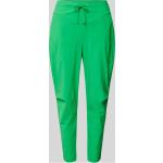 Grüne Unifarbene Raffaello Rossi Gira Stoffhosen aus Polyamid für Damen Größe L 