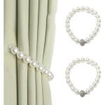 Reduzierte Weiße Perlenvorhänge magnetisch 