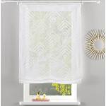 Bestickte Guido Maria Kretschmer Home & living Raffrollos mit Klettband aus Textil transparent 