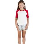 Promodoro Baseball-Shirts für Kinder aus Baumwolle Größe 164 