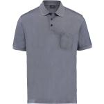 Ragman Herren-Poloshirt Soft-Knit blau XL