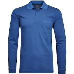 Blaue Melierte RAGMAN Shirts mit Tasche für Herren Größe 5 XL 