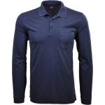 Blaue Gestreifte RAGMAN Shirts mit Tasche für Herren Größe 3 XL 