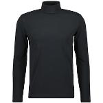 Schwarze Langärmelige RAGMAN Rollkragenshirts aus Jersey für Herren Größe 3 XL 