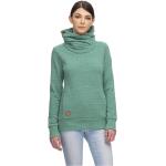 Blaue Casual RAGWEAR Vegane Nachhaltige Stehkragen Damensweatshirts Größe M für den für den Herbst 