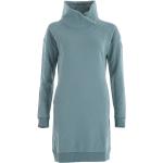 Blaue Vegane Bio Sweatkleider für Damen Größe XL für den für den Herbst 