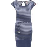 Marineblaue Maritime RAGWEAR Nachhaltige Damenkleider aus Denim Größe M für den für den Sommer 