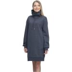 Marineblaue RAGWEAR Bio Nachhaltige Sweatkleider aus Baumwolle für Damen Größe XL 