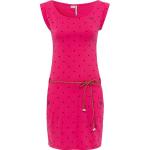 Ragwear Jerseykleid »TAG DOTS« (2-tlg., mit abnehmbarem Gürtel) im "Dots"- All Over Print-Design, rosa, raspberry 4051