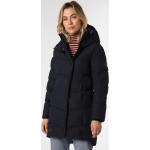 Reduzierte Marineblaue Gesteppte Streetwear RAGWEAR Nachhaltige Damensteppmäntel mit Kapuze Größe XS für den für den Winter 