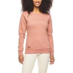 Pinke Nachhaltige RAGWEAR Damensweatshirts Größe XS - versandkostenfrei 