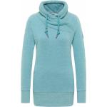 Blaue Streetwear RAGWEAR Nachhaltige Damensweatshirts mit Kapuze Größe S für den für den Herbst 