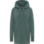 Grüne Streetwear RAGWEAR Nachhaltige Damensweatshirts mit Kapuze Größe L für den für den Herbst 
