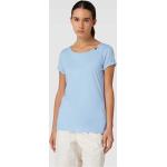 Hellblaue RAGWEAR Nachhaltige T-Shirts aus Baumwollmischung für Damen Größe S 