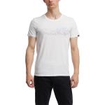 Weiße Sportliche RAGWEAR Vegane T-Shirts aus Baumwolle für Herren Größe L 
