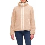 Beige Streetwear RAGWEAR Nachhaltige Stehkragen Fleecejacken aus Fleece für Damen Größe L für den für den Herbst 