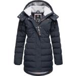 Reduzierte Marineblaue Streetwear RAGWEAR Nachhaltige Kapuzenmäntel mit Kapuze für Damen Größe XXL für den für den Herbst 