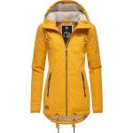Reduzierte Gelbe Streetwear RAGWEAR Nachhaltige Winterjacken für Damen Größe XS für den für den Herbst 