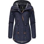 Ragwear Winterjacke »Monadis Black Label« stylischer Winterparka für die kalte Jahreszeit, blau, marine