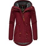 Ragwear Winterjacke »Monadis Black Label« stylischer Winterparka für die kalte Jahreszeit, rot, bordeaux