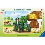 Reduzierte 15 Teile Ravensburger Bauernhof Rahmenpuzzles 