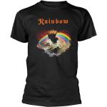 Rainbow - "Rising" T-Shirt für Herren/Damen Uni PH2429 (XL) (Schwarz)