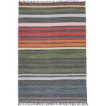 Rainbow Stripe Teppich - Mehrfarbig 140x200