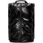Schwarze RAINS Reisetaschen aus Kunstfaser mit Schulterpolster 
