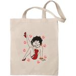 Beige Retro Betty Boop Einkaufstaschen & Shopping Bags für Herren 