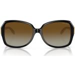 Schwarze Ralph Lauren Sonnenbrillen polarisiert aus Kunststoff für Damen 