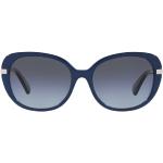 Blaue Ralph Lauren Cateye Sonnenbrillen aus Kunststoff für Damen 